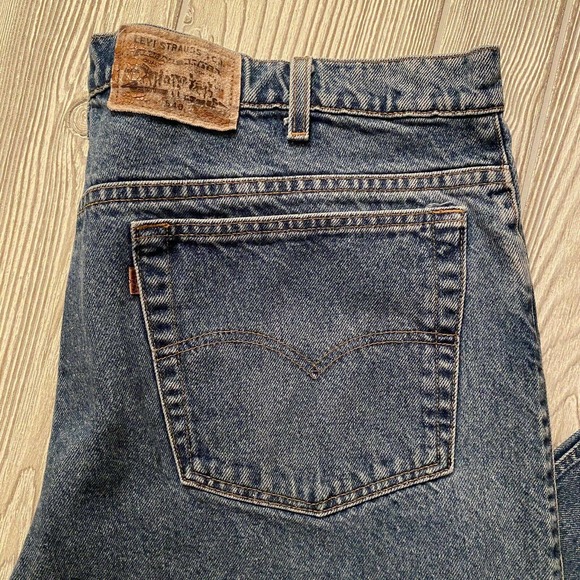 Vintage ‘93 Levis 540 Relaxed Fit Jeans 42x32 - Picture 9 of 10